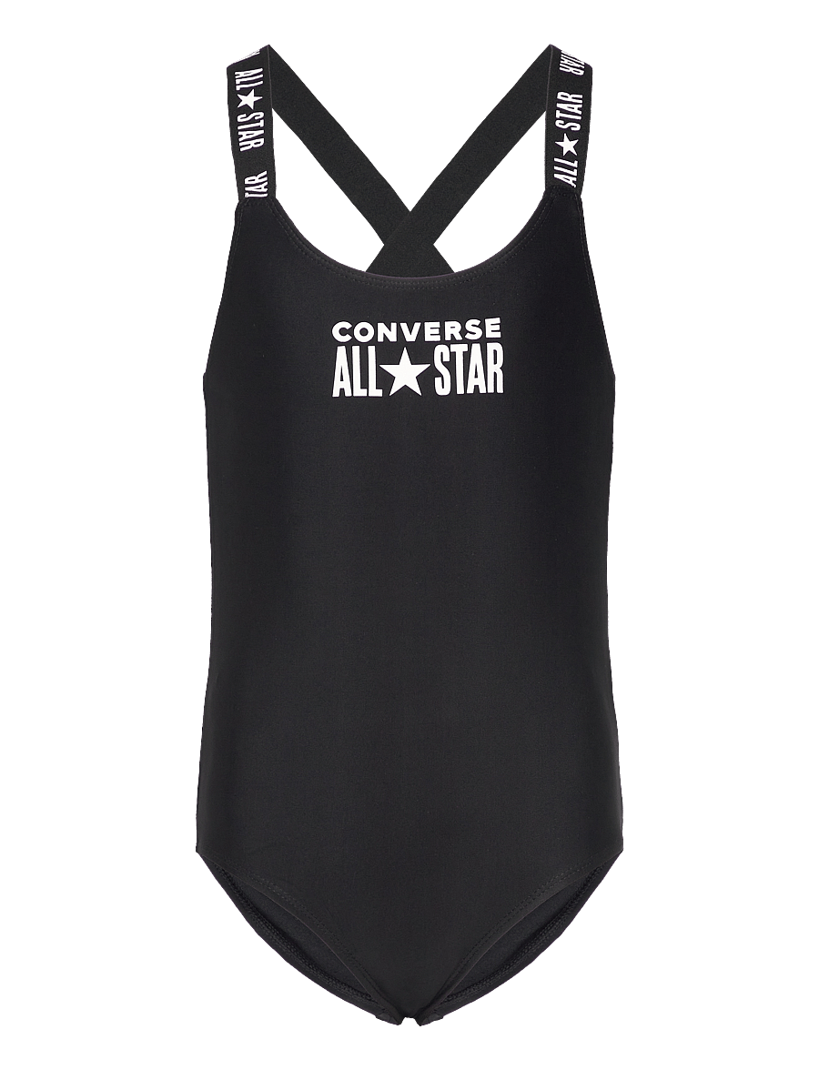 Converse - CNVG 1PD CORE LOGO SWIMSUIT - black - 0