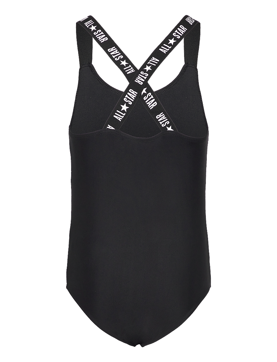 Converse - CNVG 1PD CORE LOGO SWIMSUIT - black - 1