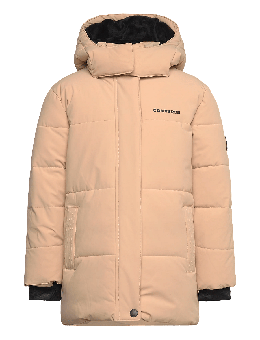 Converse - HO-HEAVY WEIGHT OUTERWEAR - insulated jackets - beige - 0