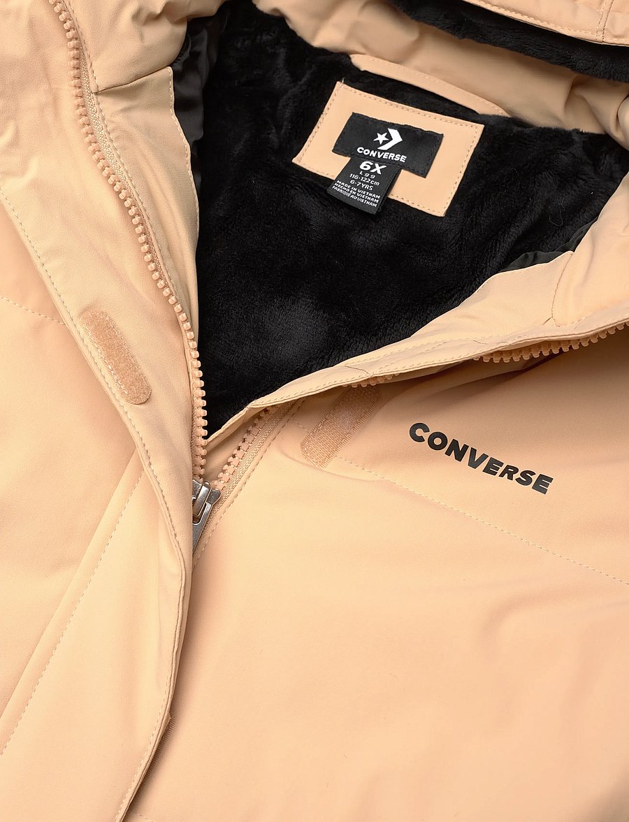 Converse - HO-HEAVY WEIGHT OUTERWEAR - insulated jackets - beige - 2