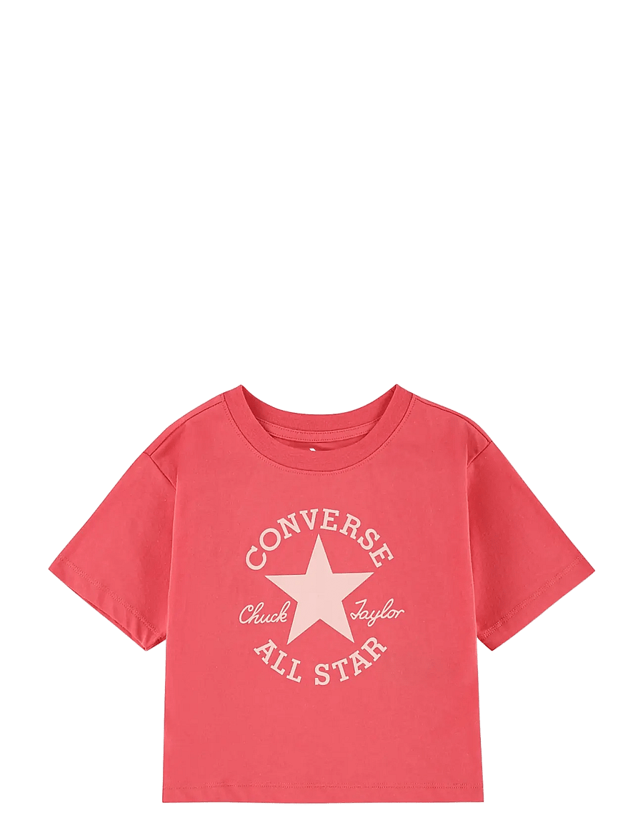 Converse - CNVG S/S DISSECTED CTP T-SHIRT - lyhythihaiset t-paidat - red - 0