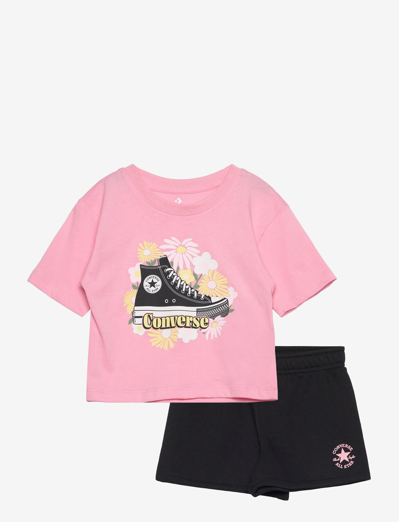 Converse - KS-KNIT SHORT SET - black - 0