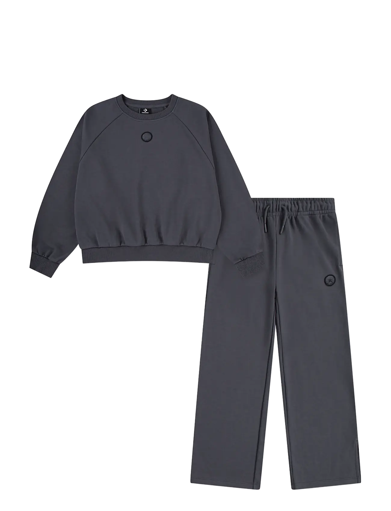 Converse T8-FRENCH TERRY PANT SET - Sportanzüge - BLACK / black