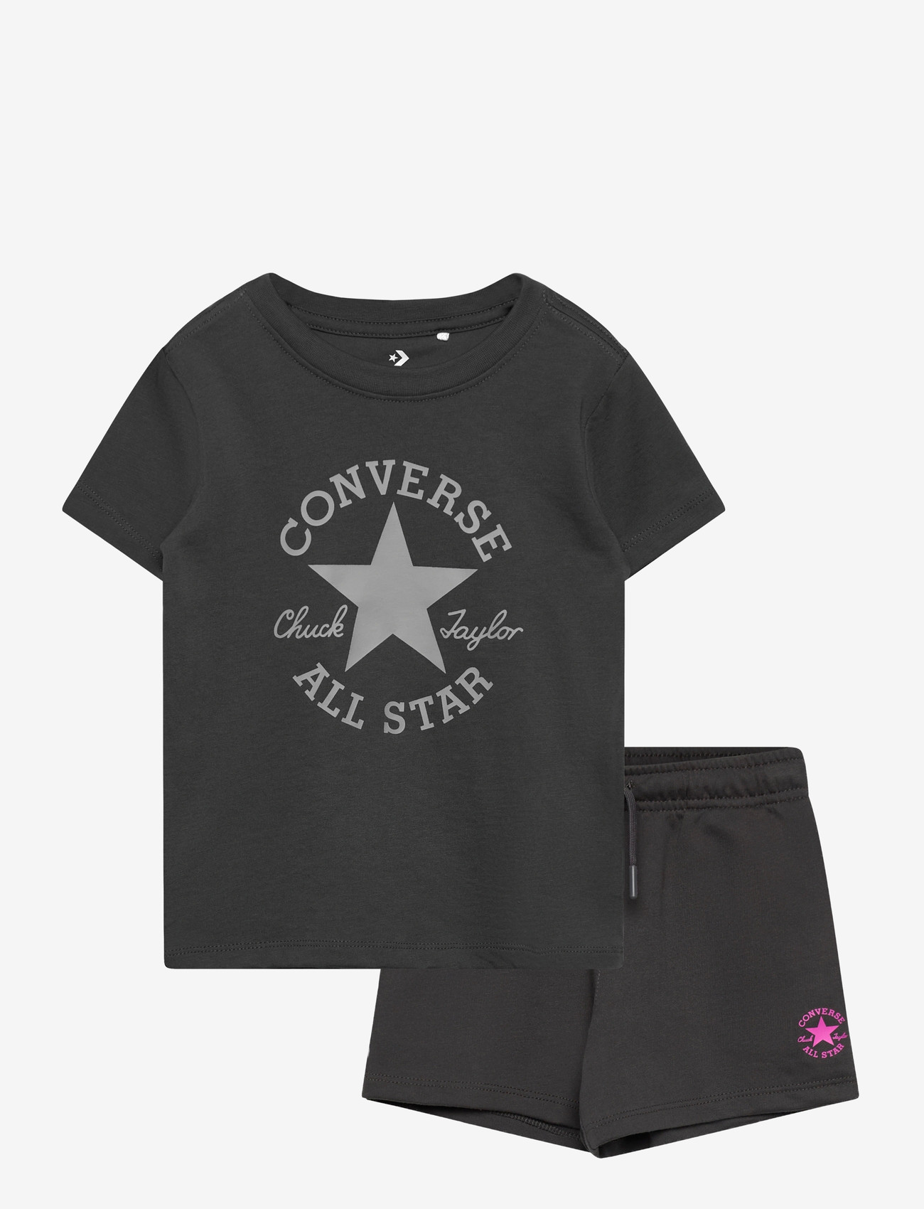 Converse - CNVG DCTP CLASSIC TEE & SHORT - matchende sæt - purple - 0