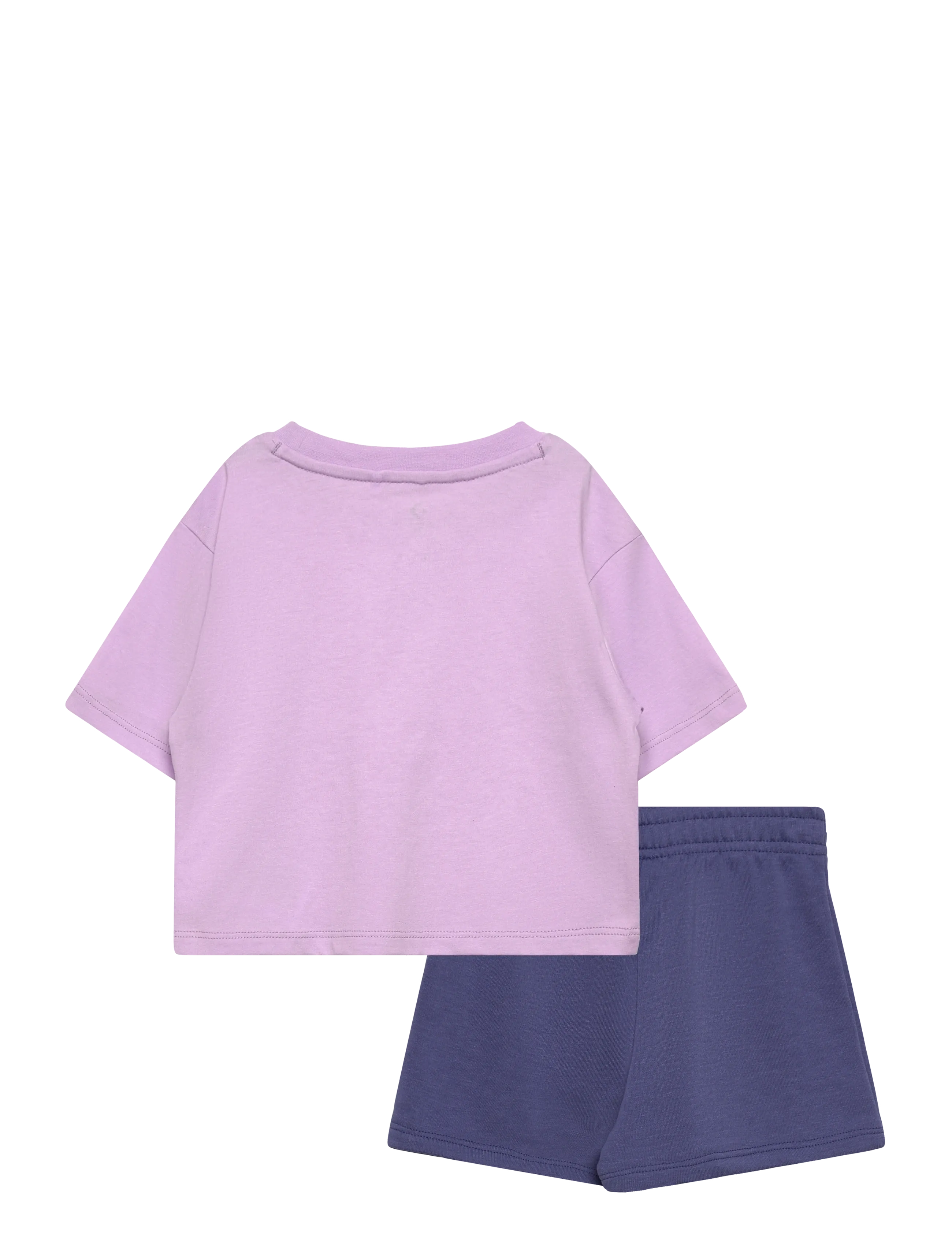 Converse - CNVG BOXY TEE AND SHORT SET - matchende sæt - blue - 1