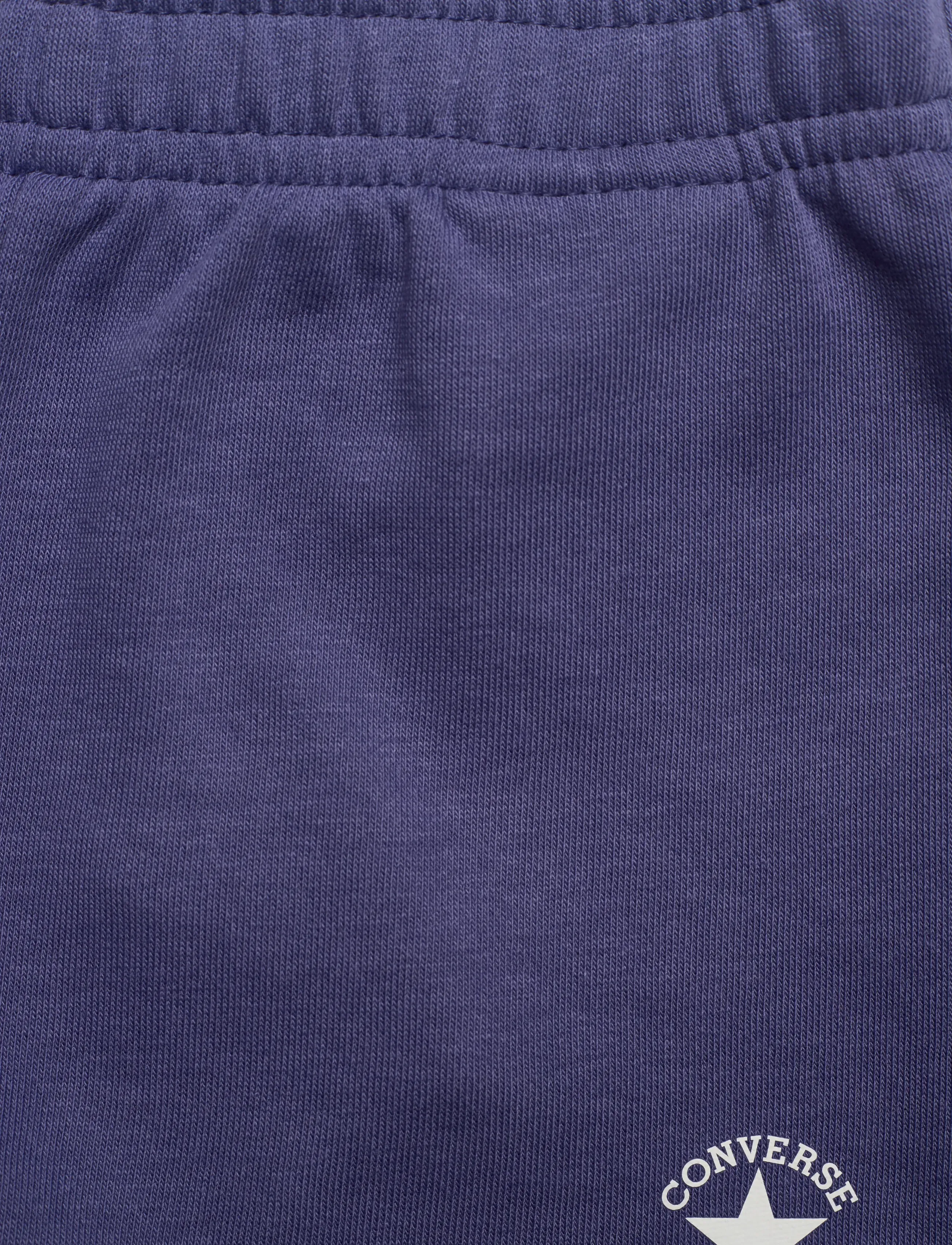 Converse - CNVG BOXY TEE AND SHORT SET - matchende sæt - blue - 3