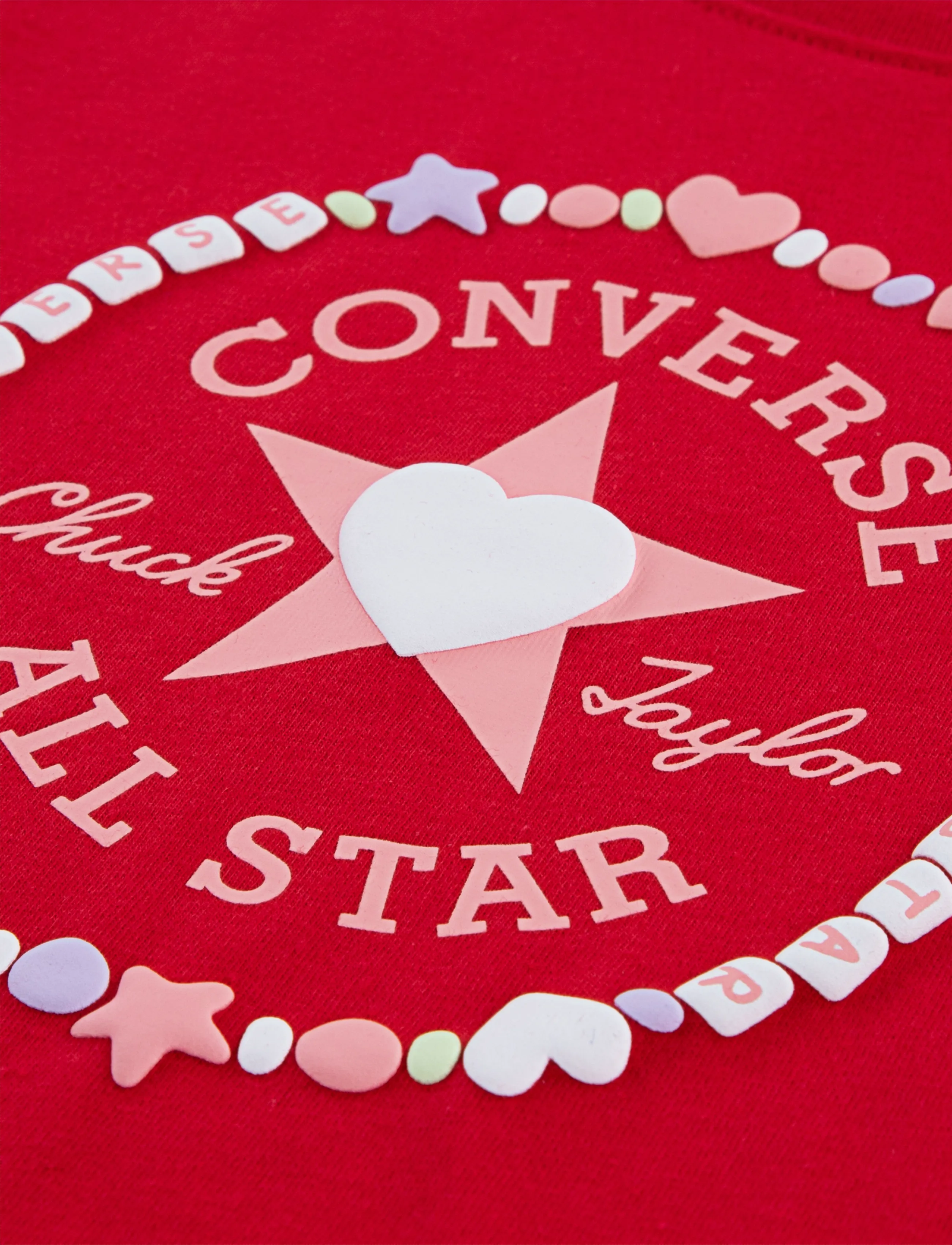 Converse - S/S TEE - lühikeste varrukatega t-särgid - converse red - 2