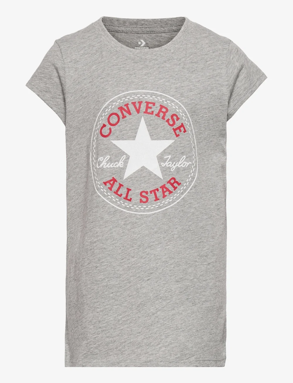 Converse - CHUCK PATCH TEE / CHUCK PATCH TEE - kurzärmelig - dk grey heather - 0