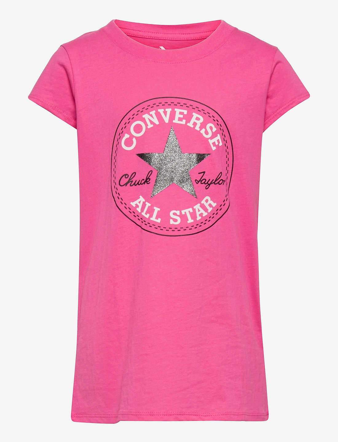 Converse - TE-S/S TEE - kortärmade t-shirts - mod pink - 0