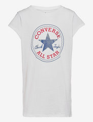 Converse - CHUCK PATCH TEE - marškinėliai trumpomis rankovėmis - white - 0