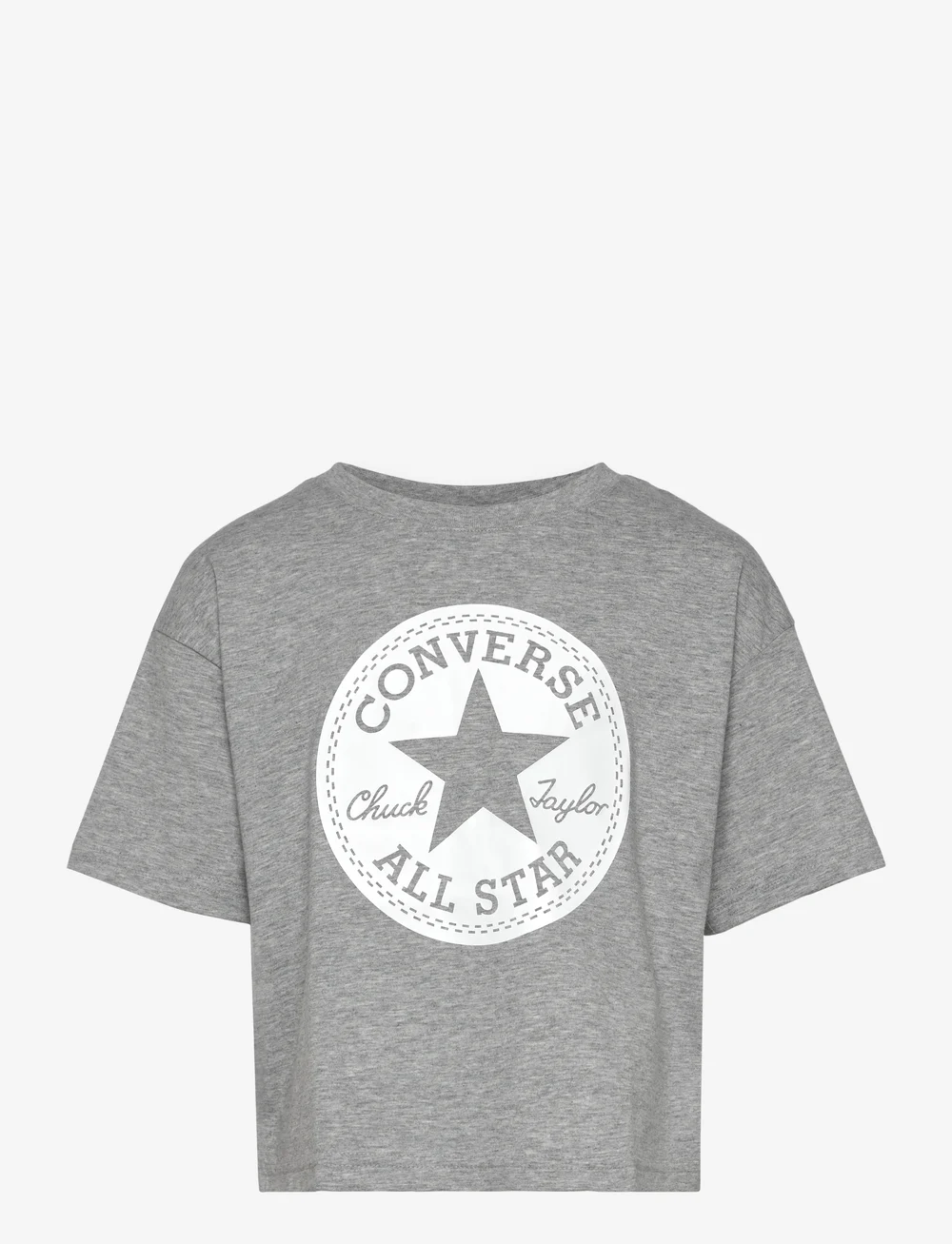 Converse - KT-S/S KNIT TOP - kurzärmelig - dk grey heather - 0