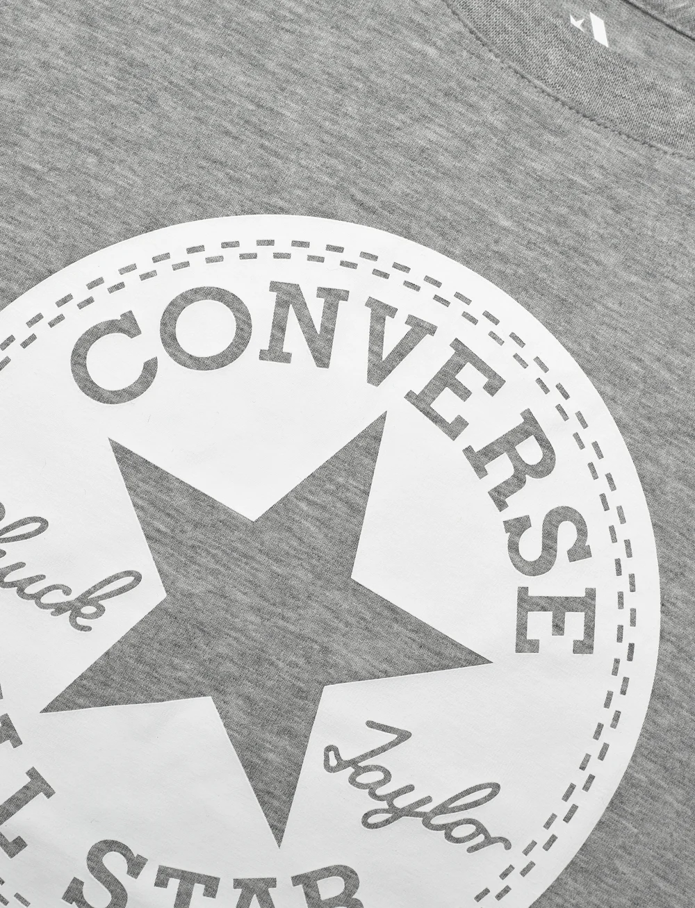 Converse - KT-S/S KNIT TOP - kurzärmelig - dk grey heather - 2