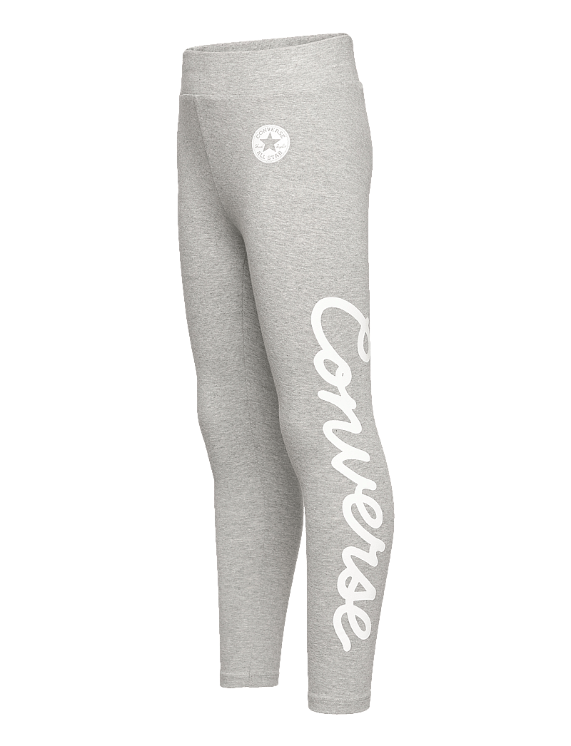 Converse - LE-KNIT LEGGING - leggings - dk grey heather - 2