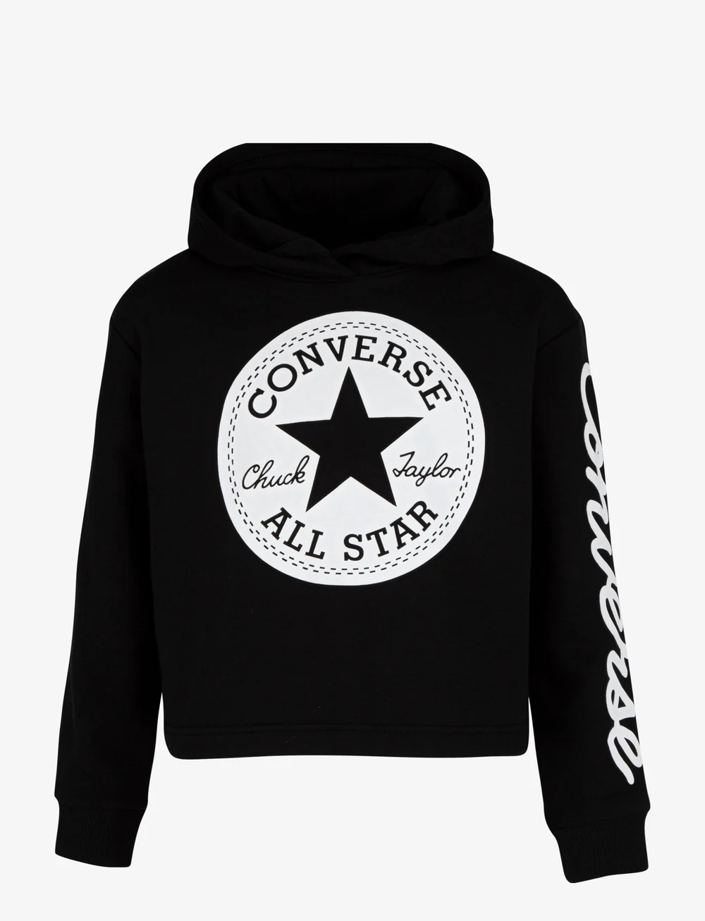 Converse Converse Signature Cropped Hoodie tops shop at Booztlet