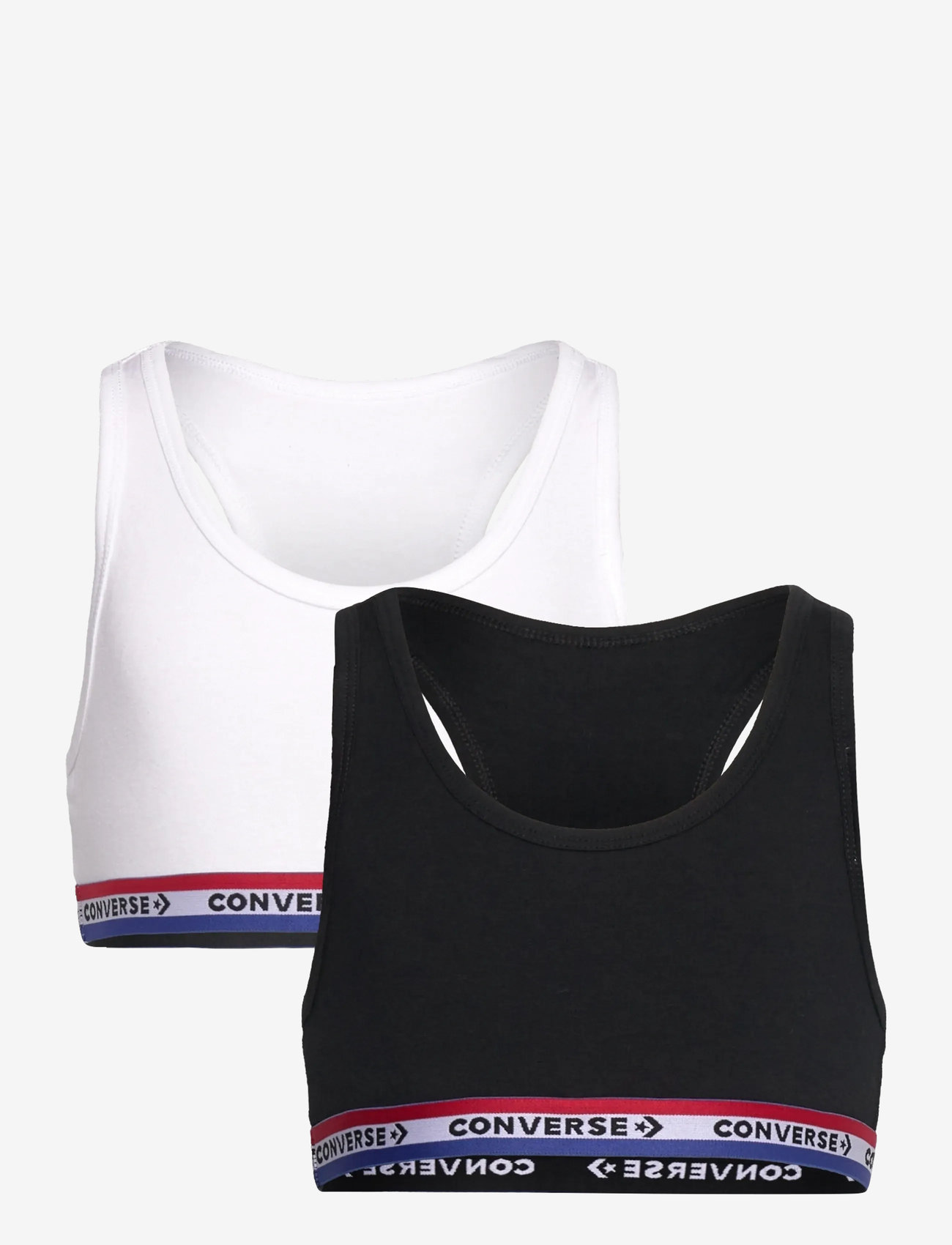 Converse - 2T-2PK BRALETTES - alussärgid - black - 0