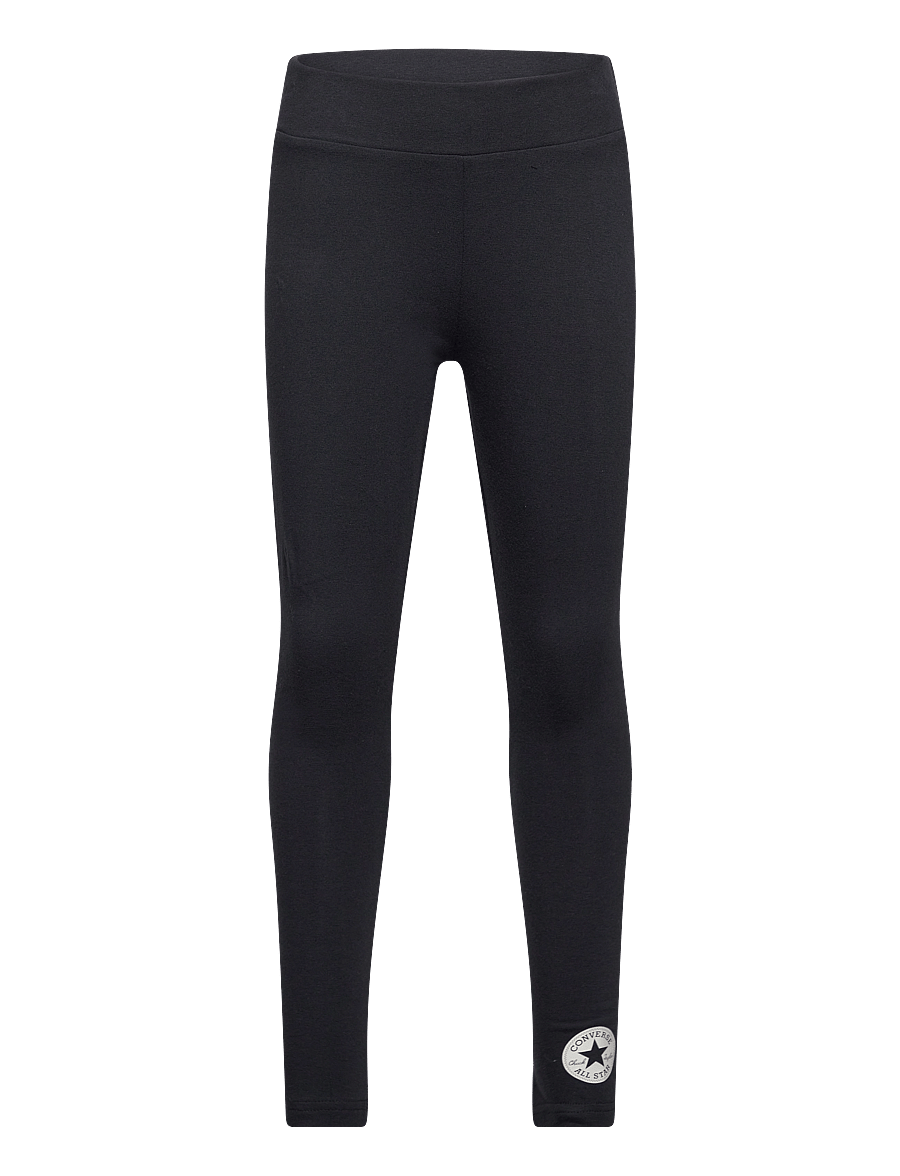 Converse - LE-KNIT LEGGING - leggings - black - 0