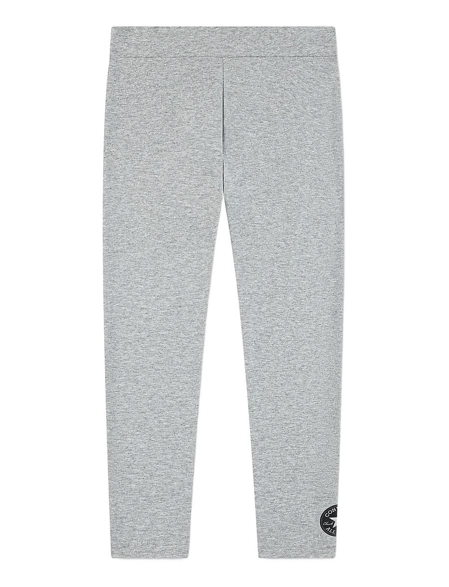 Converse - LE-KNIT LEGGING - leggings - dk grey heather - 0