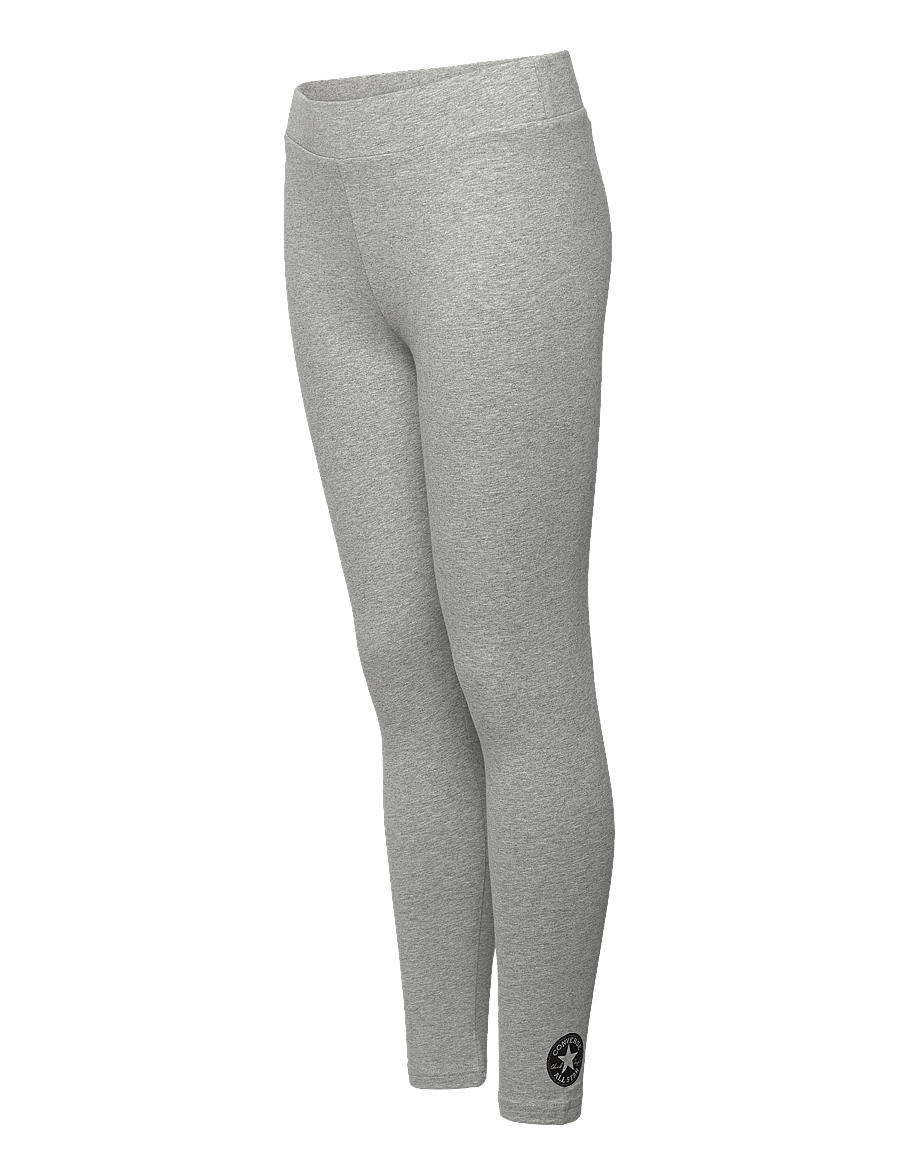 Converse - LE-KNIT LEGGING - leggings - dk grey heather - 2
