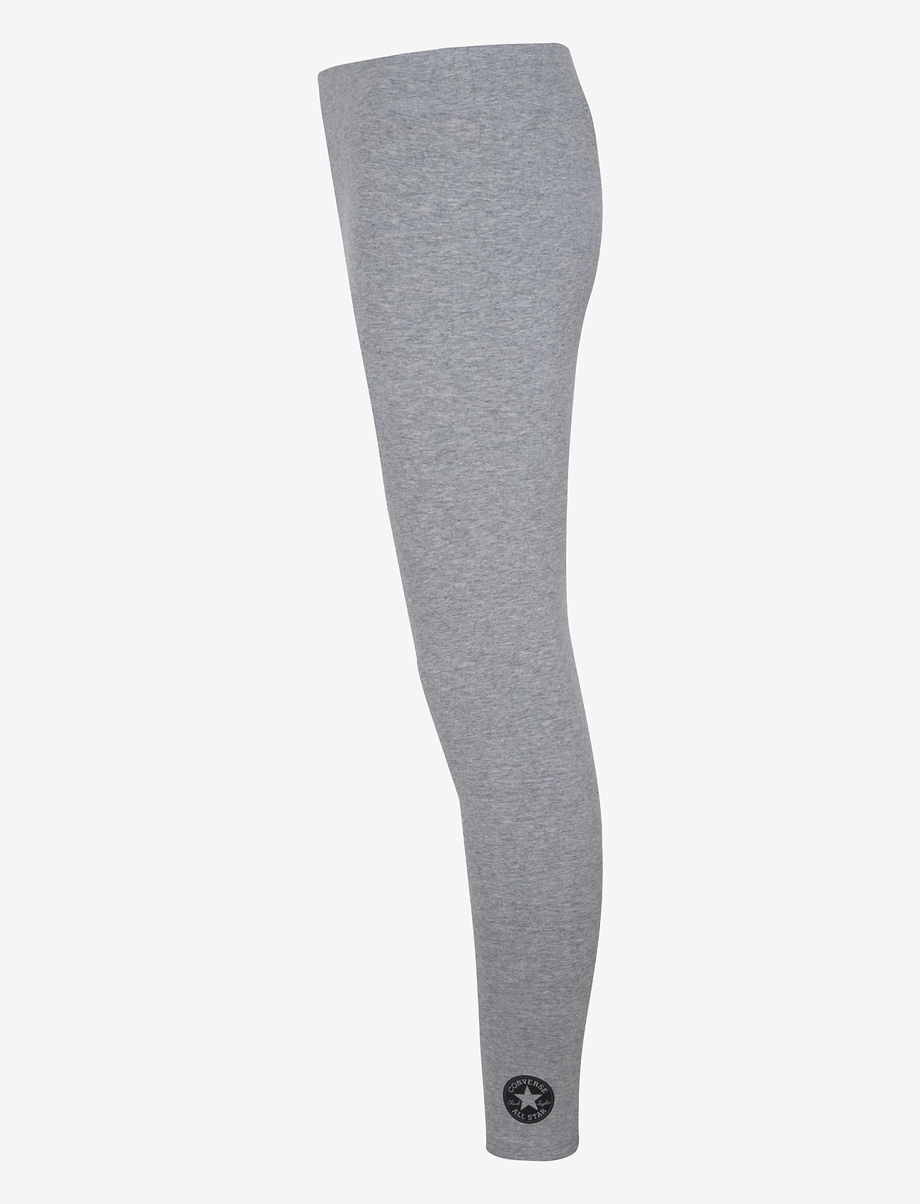 Converse - LE-KNIT LEGGING - leggings - dk grey heather - 3