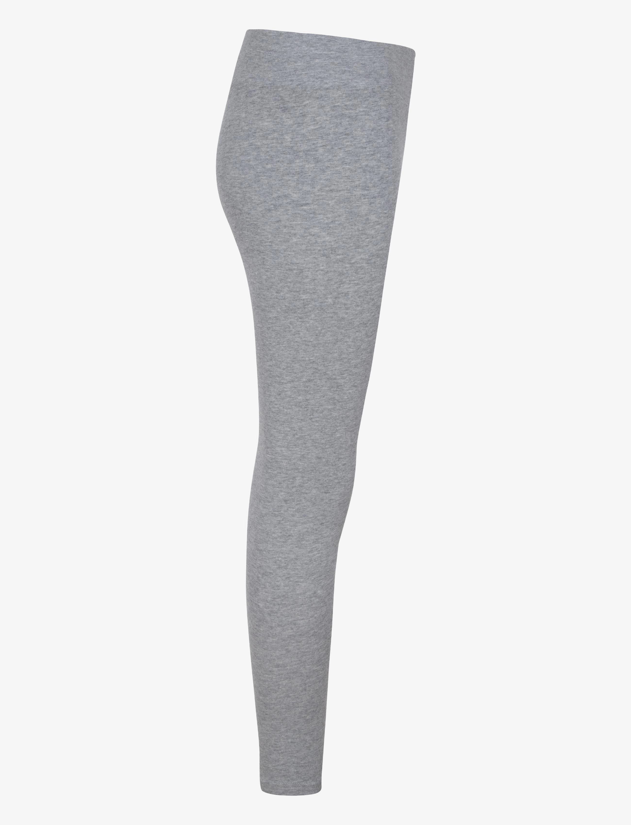 Converse - LE-KNIT LEGGING - leggings - dk grey heather - 4