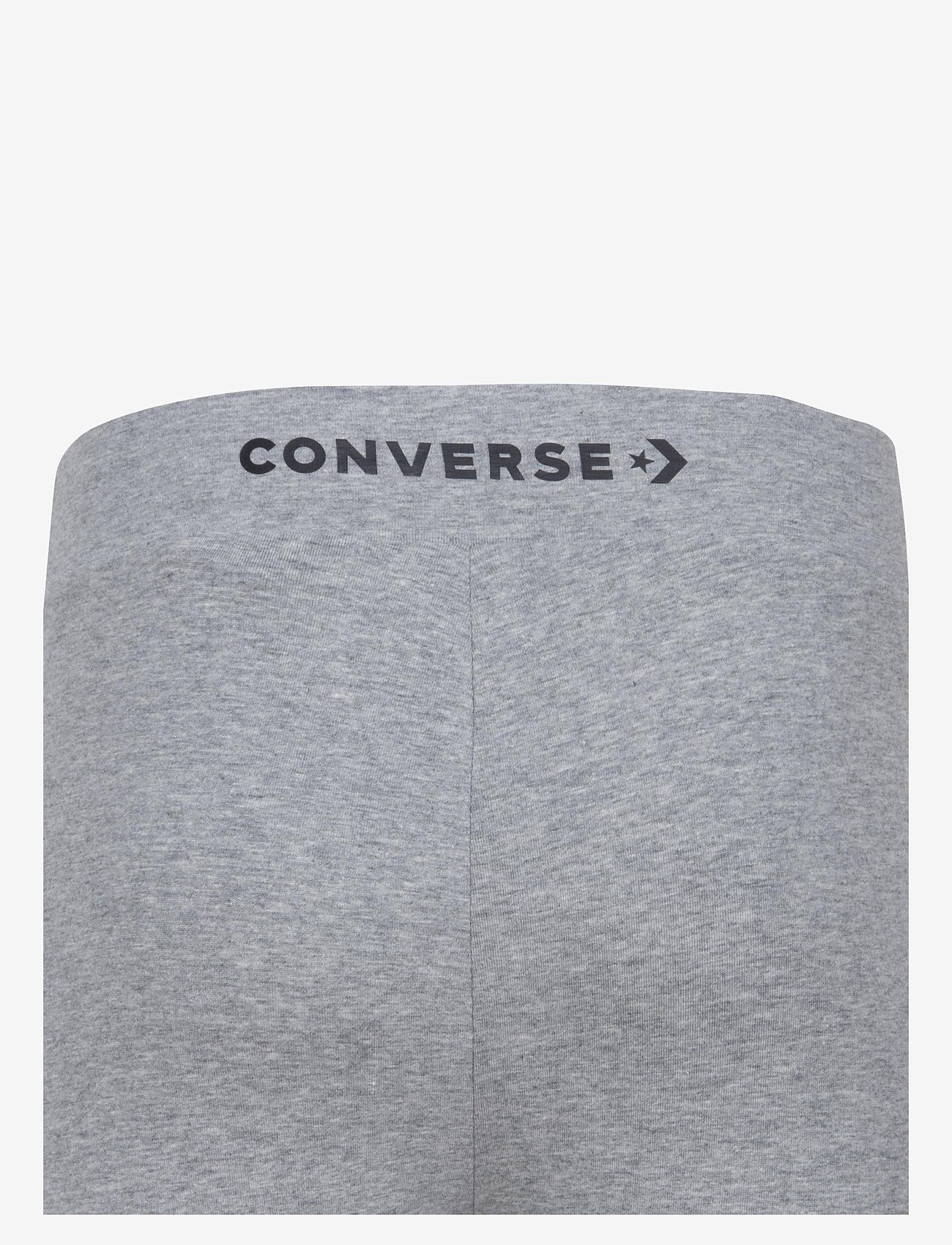 Converse - LE-KNIT LEGGING - leggings - dk grey heather - 5