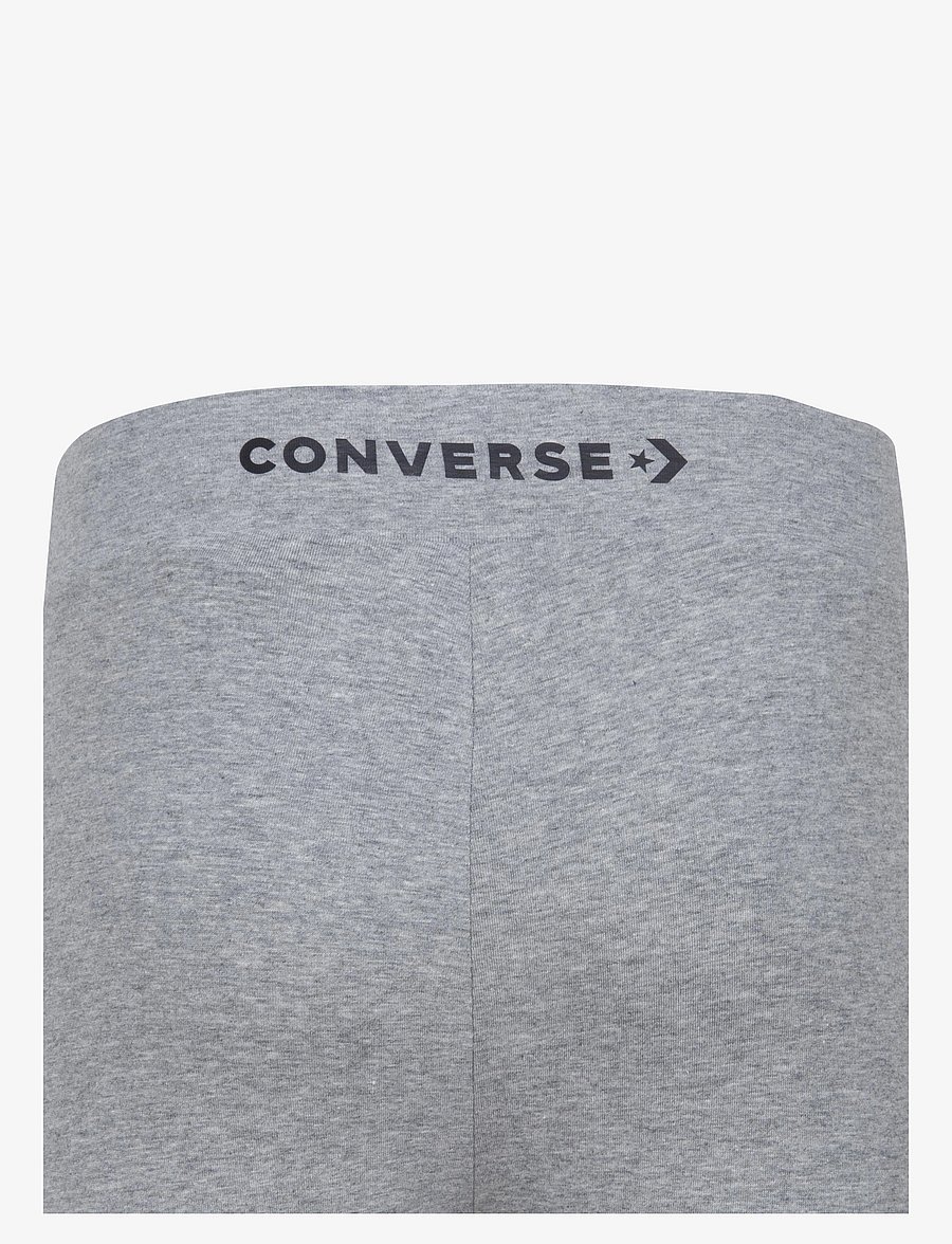 Converse - LE-KNIT LEGGING - leggings - dk grey heather - 5