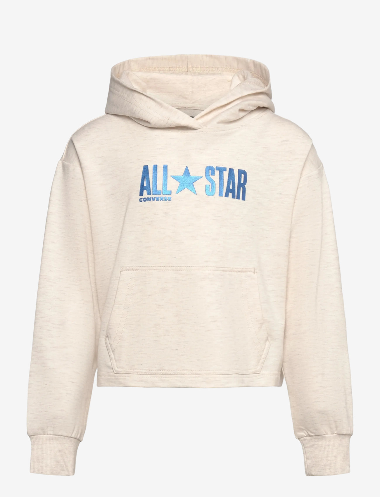 Converse - PO-PULL-OVER HOODY - sweatshirts - beige - 0