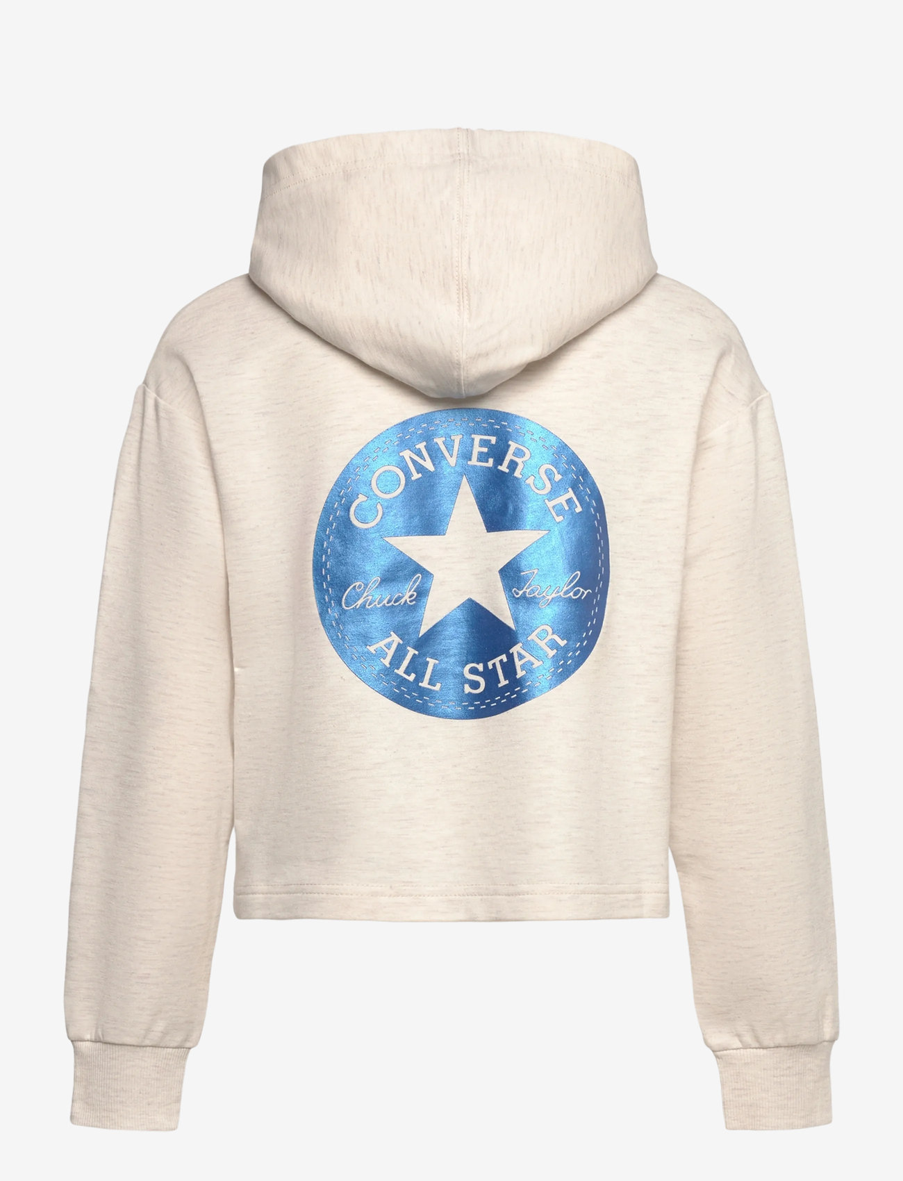 Converse - PO-PULL-OVER HOODY - sweatshirts - beige - 1