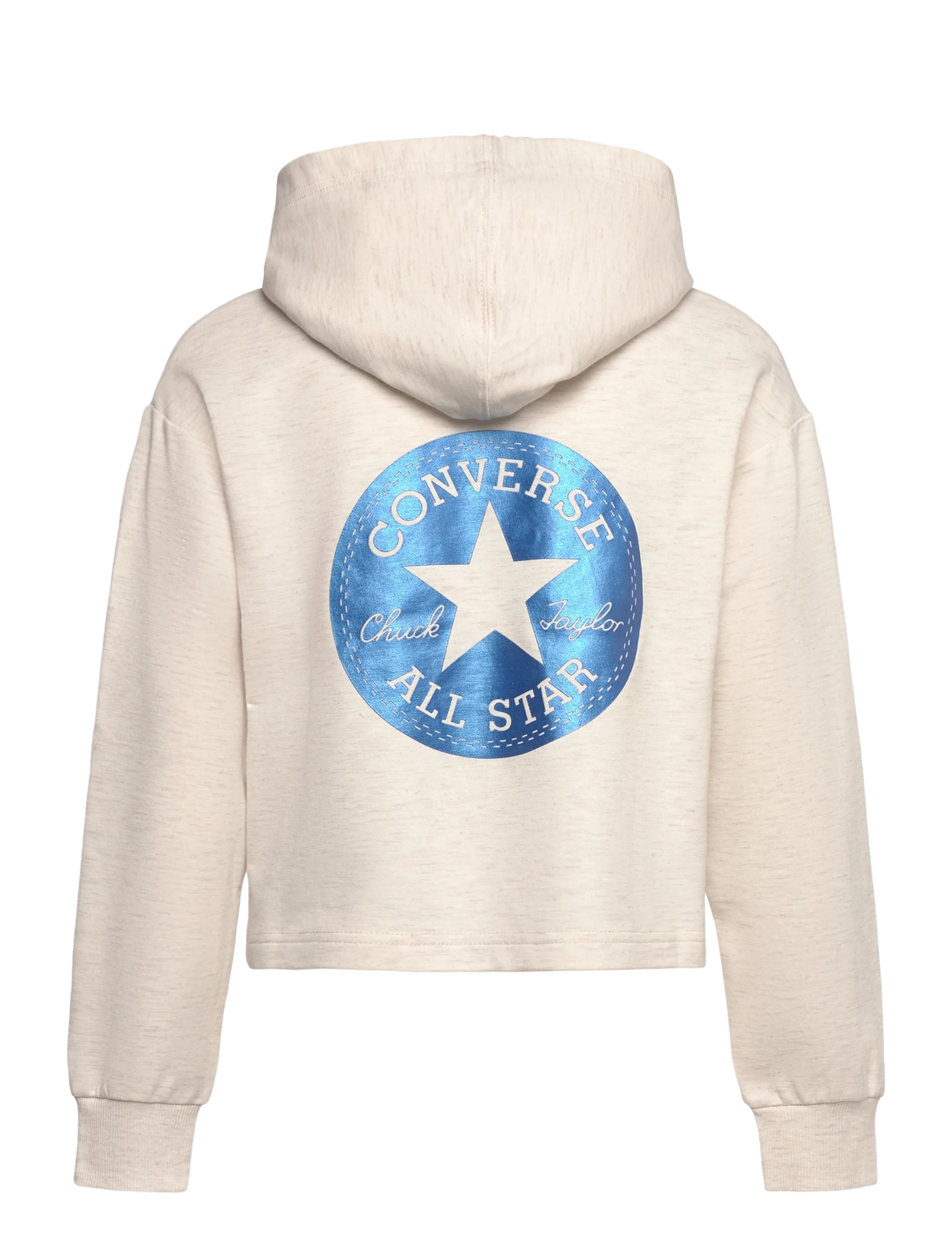 Converse - PO-PULL-OVER HOODY - sporta džemperi - beige - 1