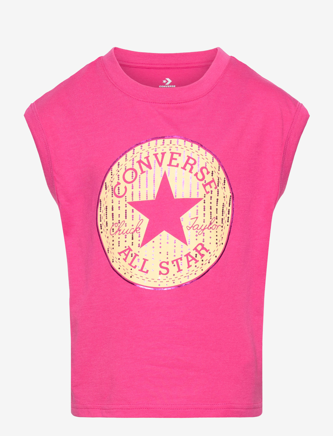 Converse - KT-S/S KNIT TOP - tank tops - astral pink - 0
