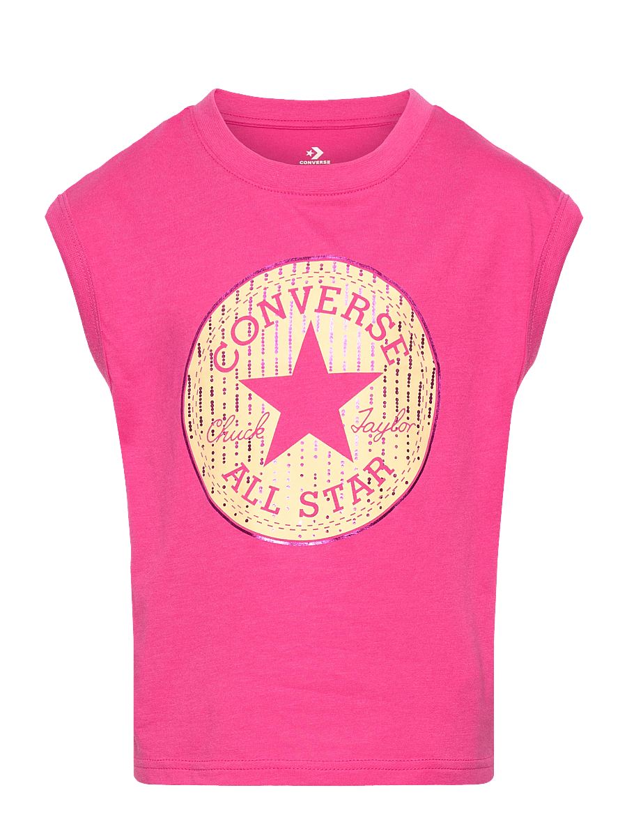 Converse - KT-S/S KNIT TOP - tank tops - astral pink - 0