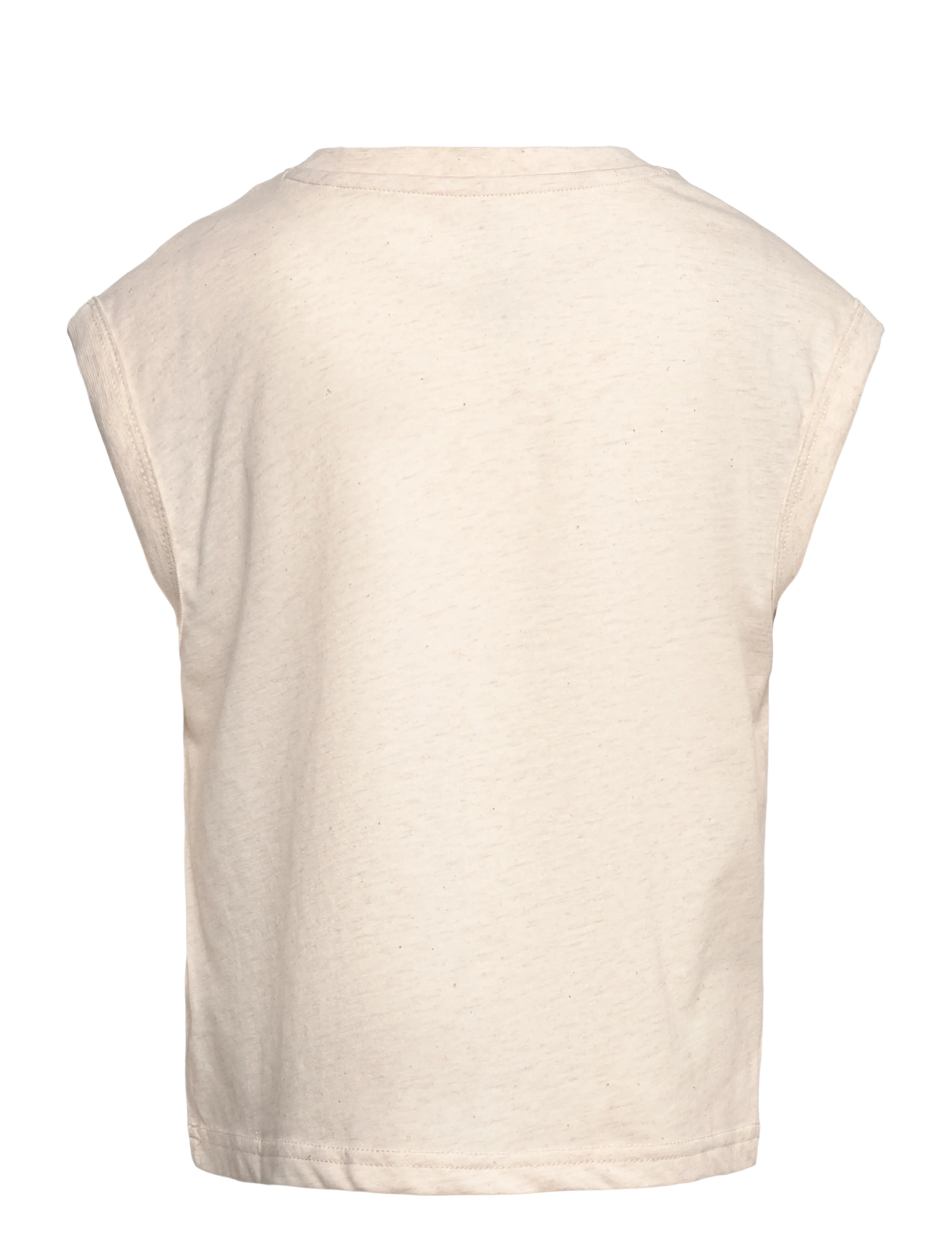 Converse - KT-S/S KNIT TOP - tank tops - beige - 1
