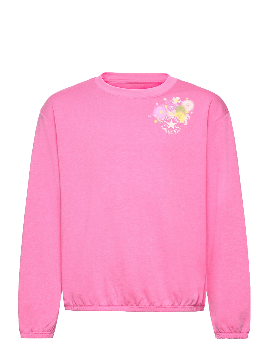 Converse - FW-CREW - sweatshirts - oops pink - 0