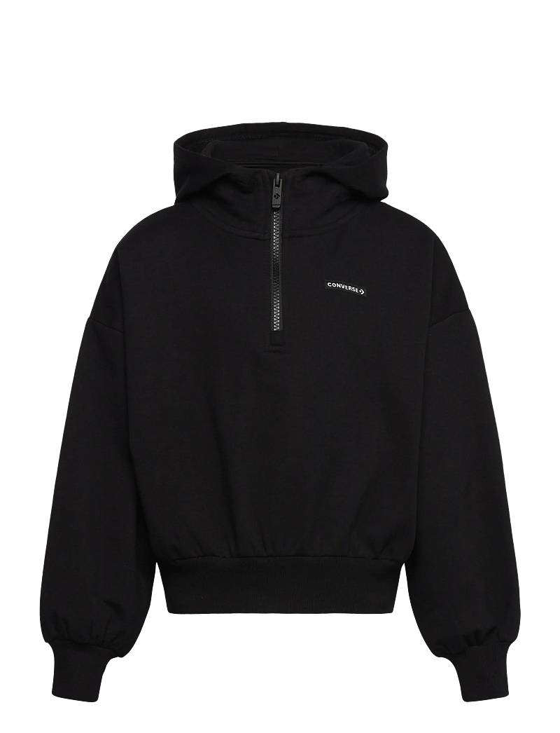 Converse - PO-PULL-OVER HOODY - hoodies - black - 0