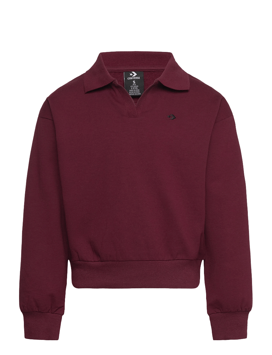Converse - FW-CREW - sweaters - red - 0