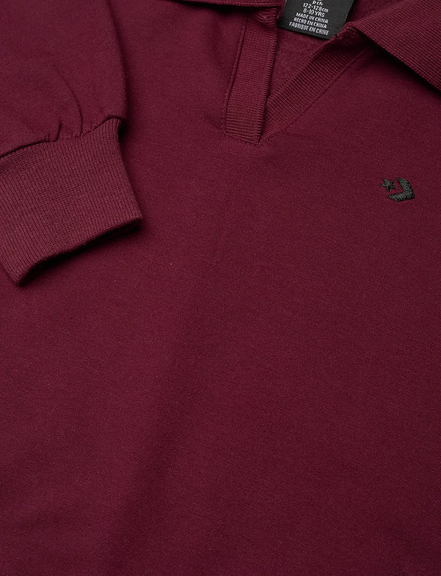 Converse - FW-CREW - sweatshirts - red - 2