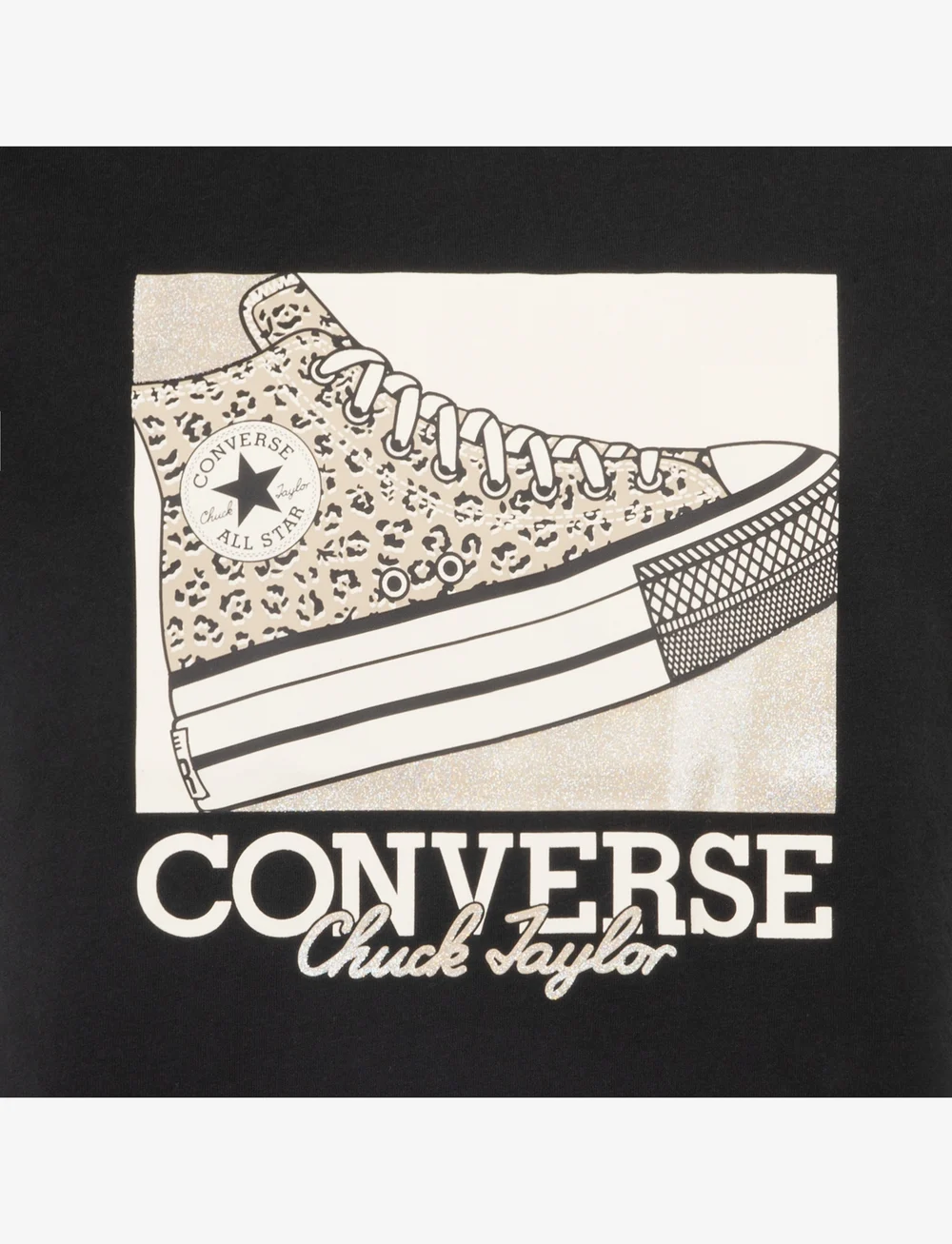 Converse Converse Leopard Sneaker Tee Kurzarmelige Boozt