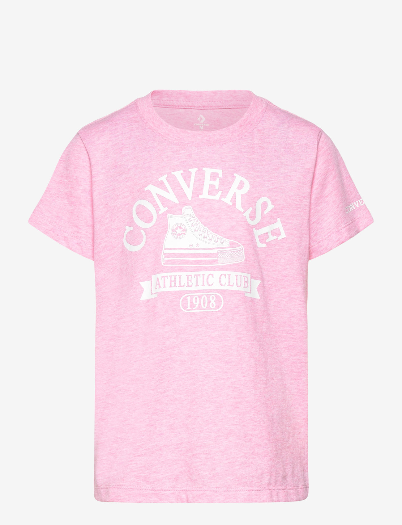 Converse - CNVG CHUCK TAYLOR T-SHIRT - lt jellyfish jitter htr - 0