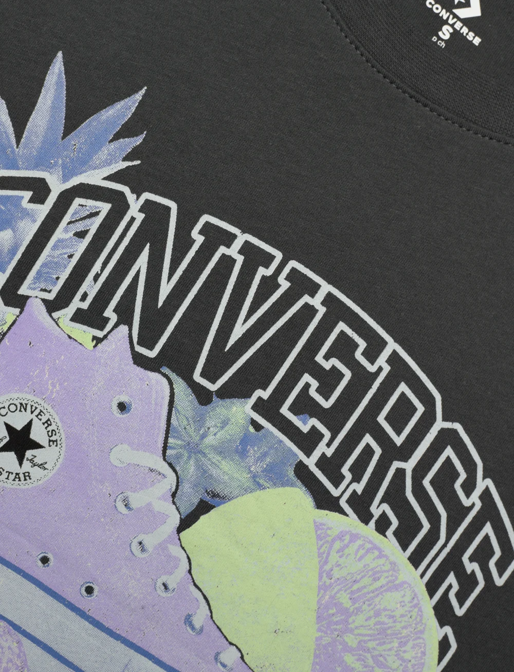 Converse - TE-S/S TEE - kurzärmelig - dark matter - 2