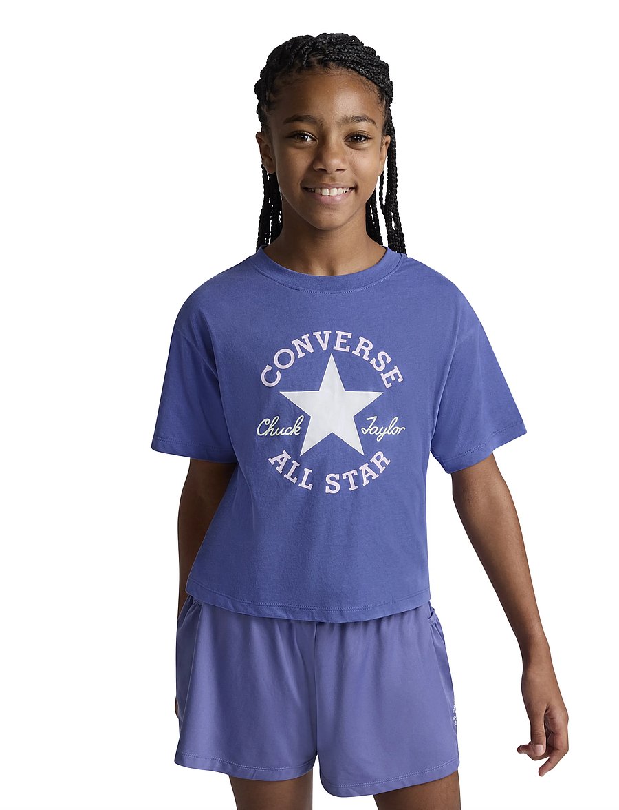 Converse - CNVG S/S DISSECTED CTP T-SHIRT - kurzärmelig - blue - 0