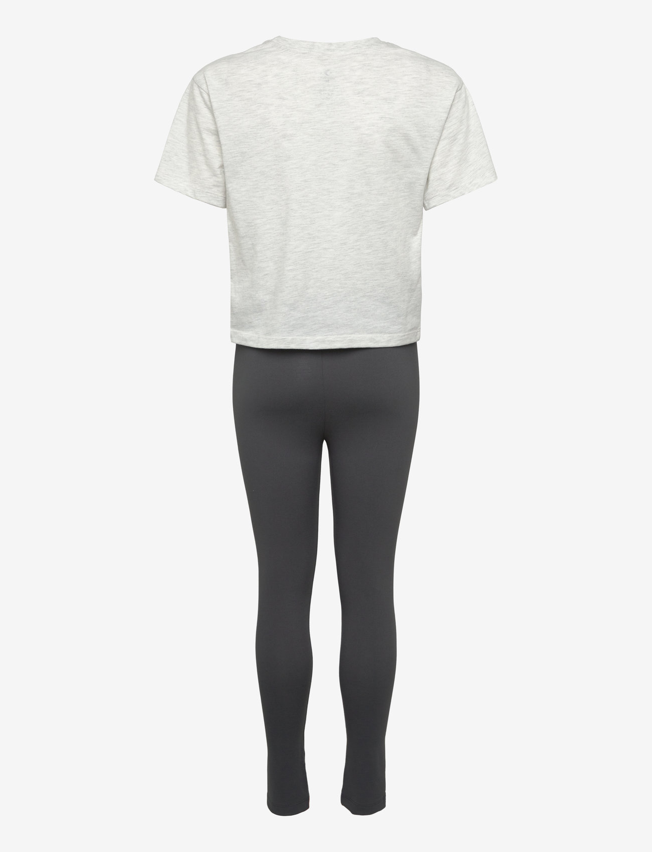 Converse - CNVG BOXY TEE & LEGGING SET - zestaw 2 szt. - dark matter - 1