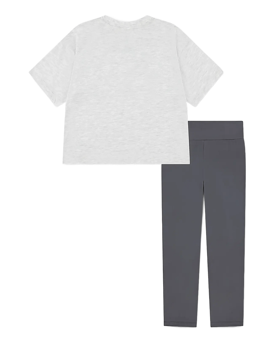 Converse - CNVG BOXY TEE & LEGGING SET - najniższe ceny - dark matter - 2
