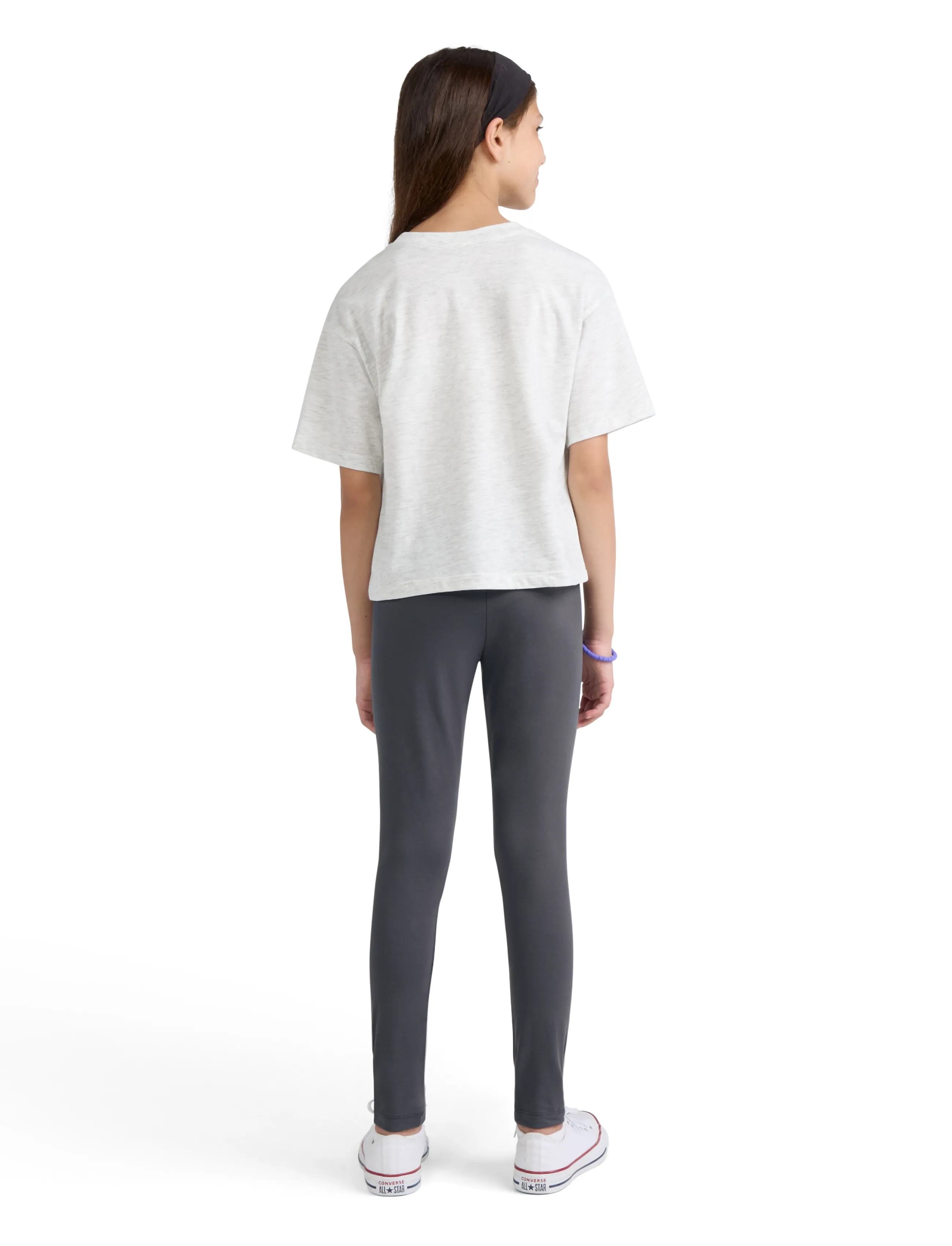 Converse - CNVG BOXY TEE & LEGGING SET - 2-osalised komplektid - dark matter - 5