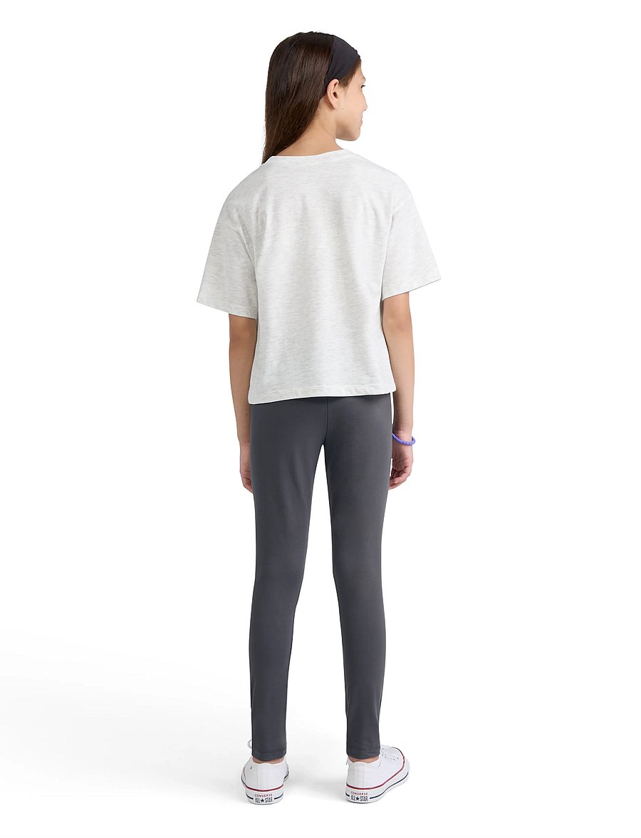Converse - CNVG BOXY TEE & LEGGING SET - najniższe ceny - dark matter - 5