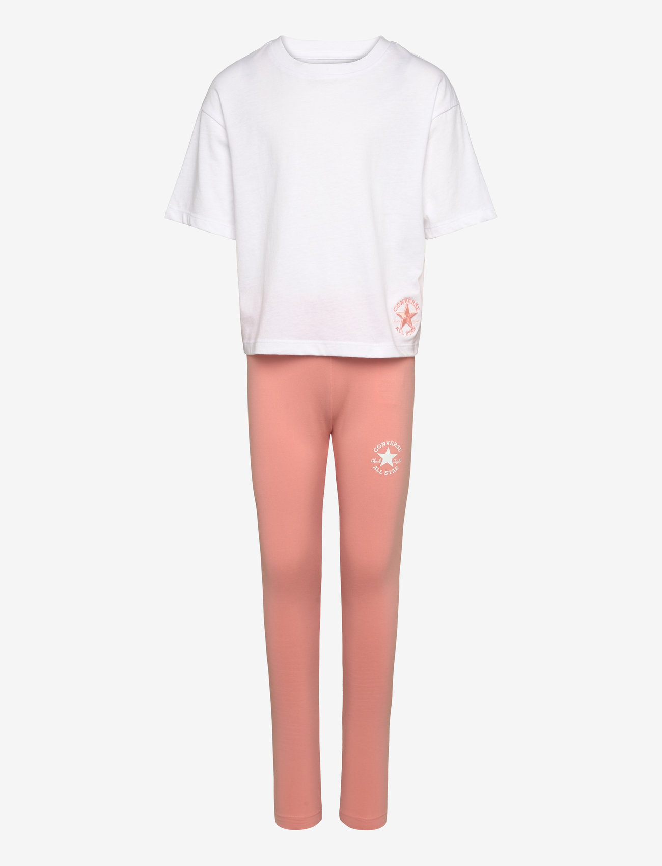 Converse - CNVG BOXY TEE & LEGGING SET - 2-piece sets - flamingo fade - 0