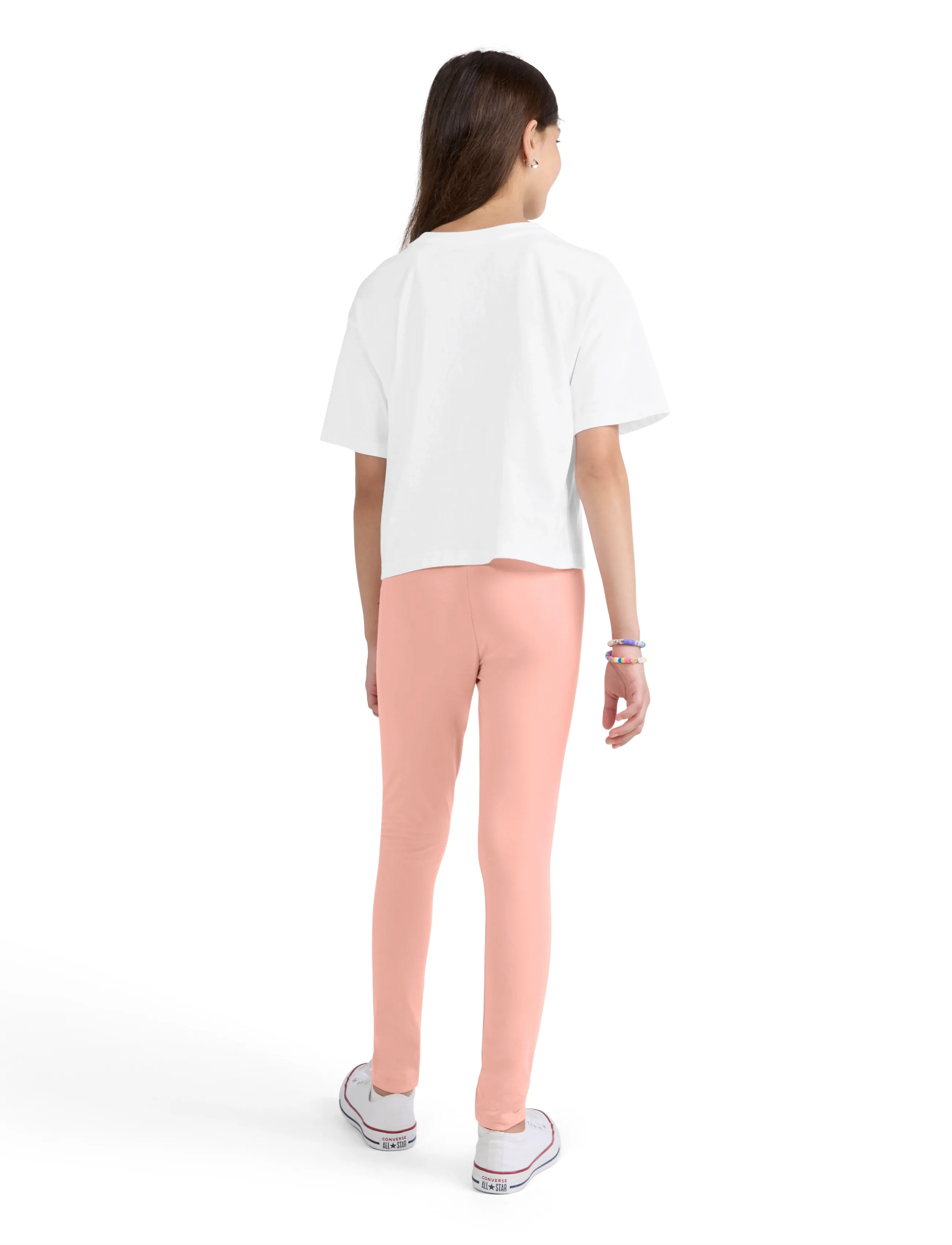 Converse - CNVG BOXY TEE & LEGGING SET - 2-osalised komplektid - flamingo fade - 5