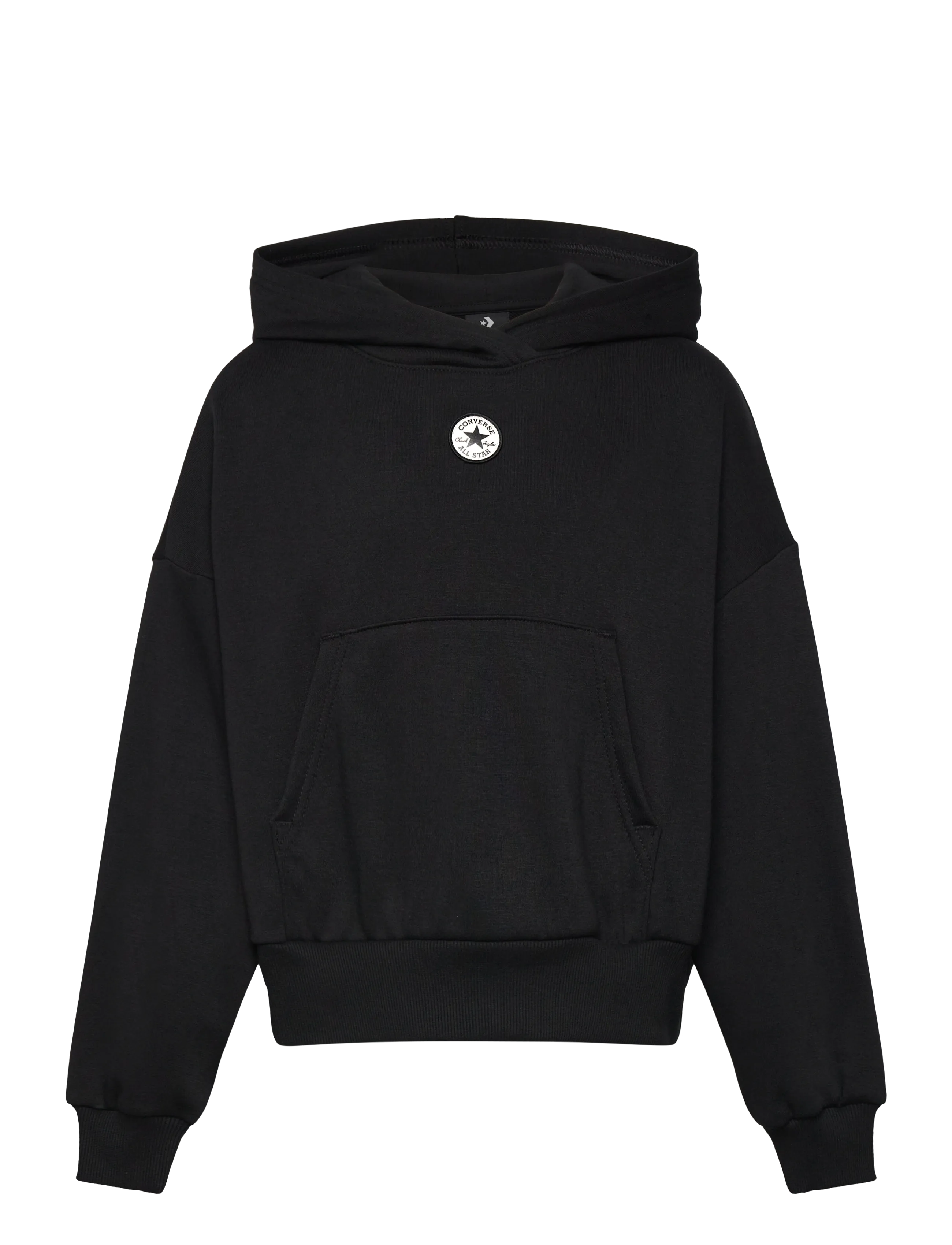 Converse - PO-PULL-OVER HOODY - hættetrøjer - black - 0