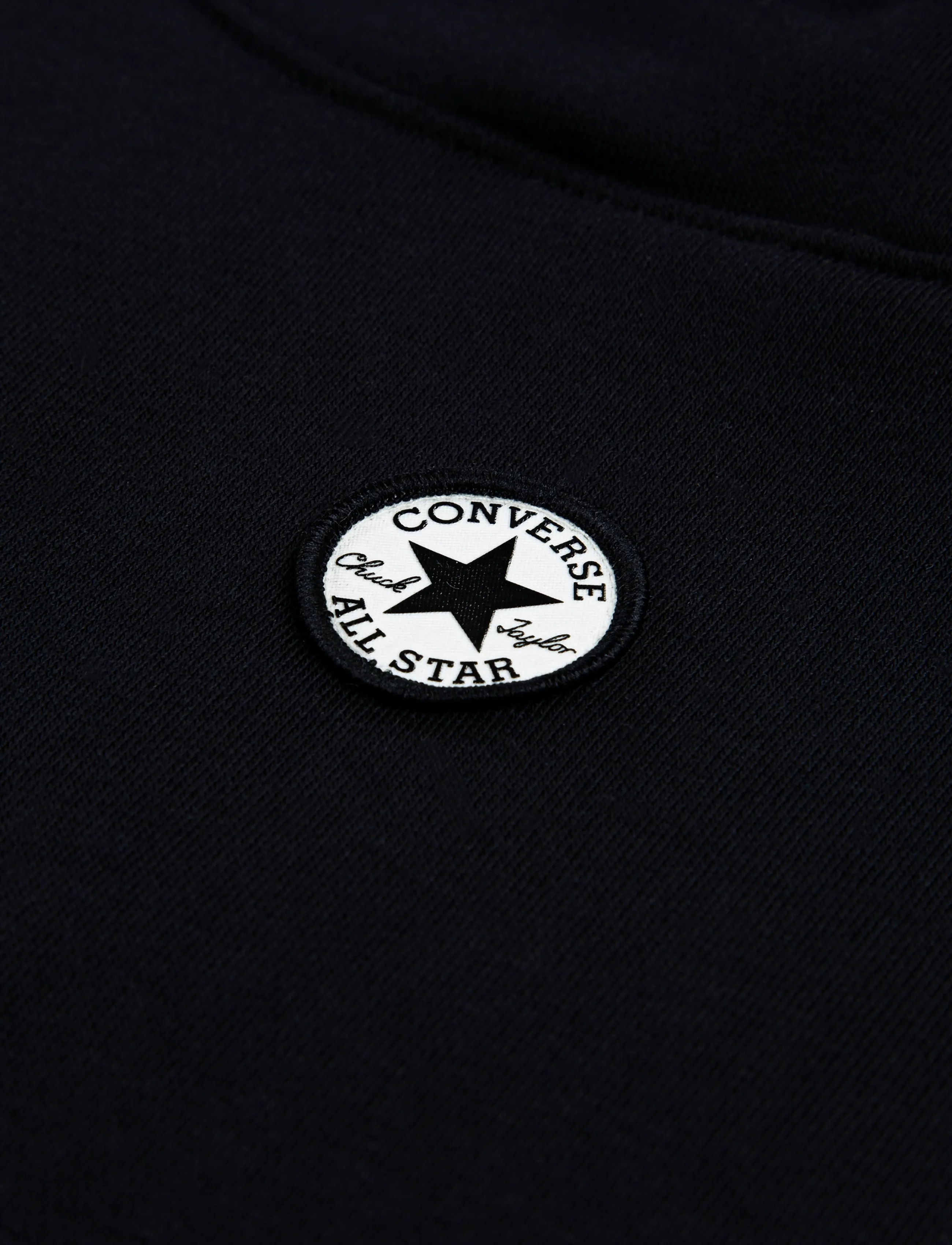 Converse - PO-PULL-OVER HOODY - kapuzenpullover - black - 2