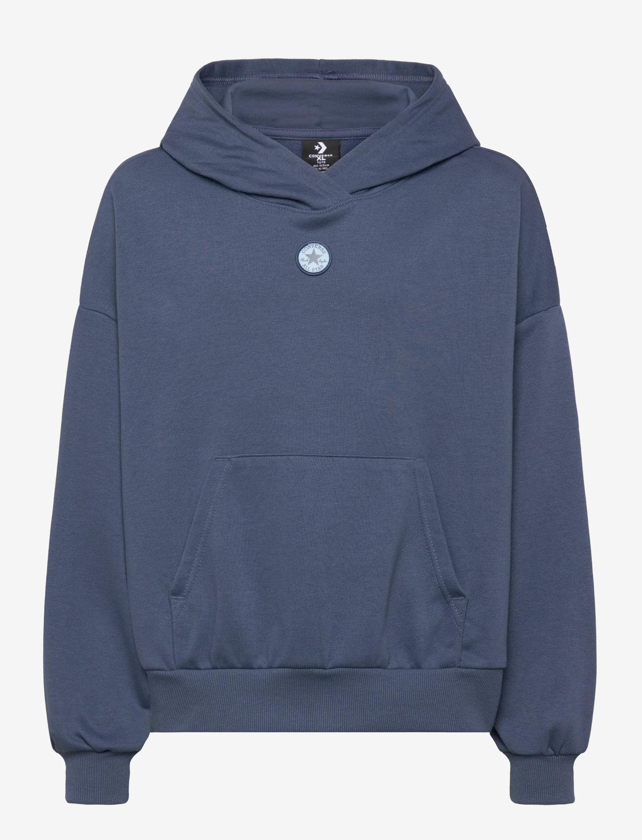 Converse - PO-PULL-OVER HOODY - hoodies - slacker blue - 0