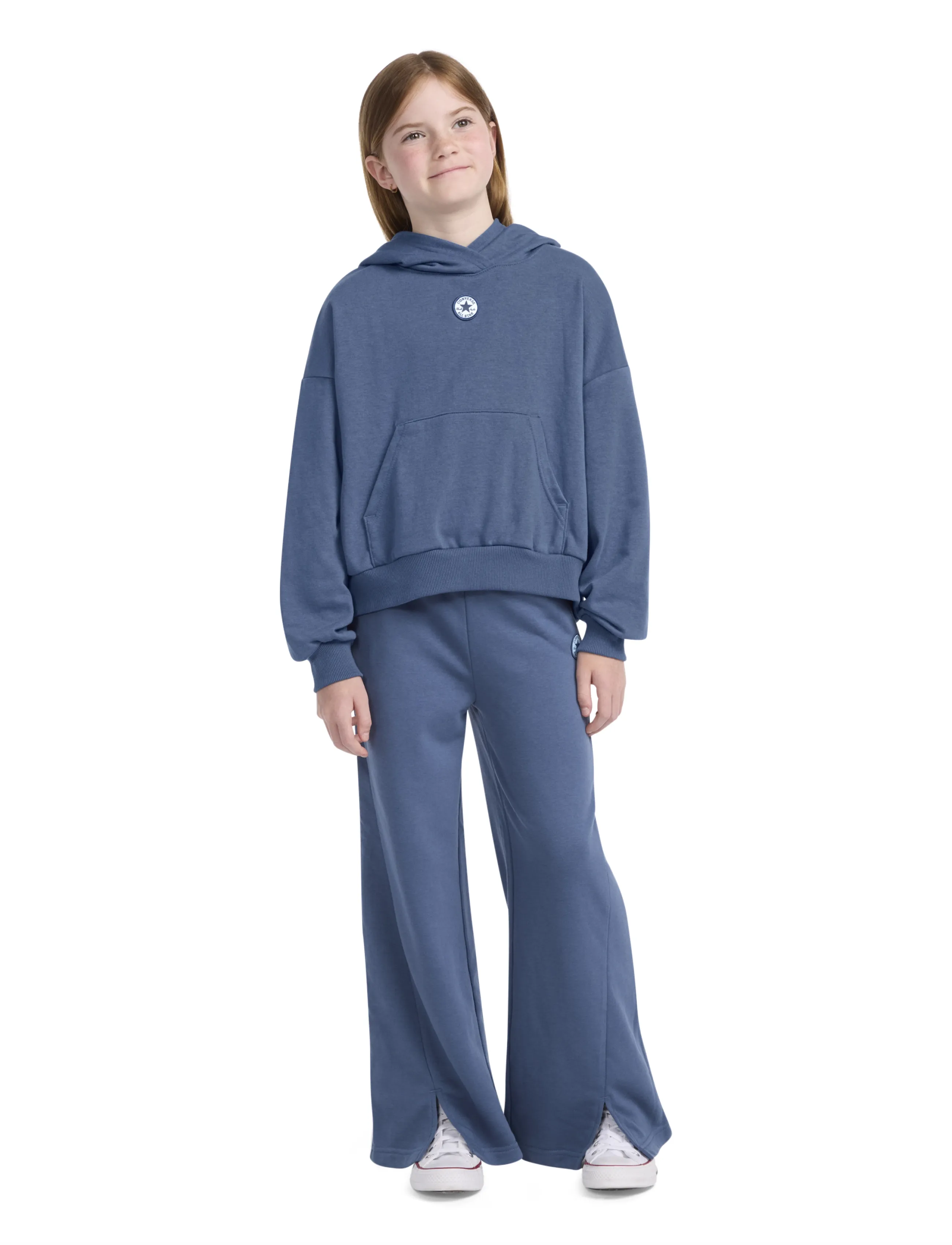 Converse - PO-PULL-OVER HOODY - kapuzenpullover - slacker blue - 4